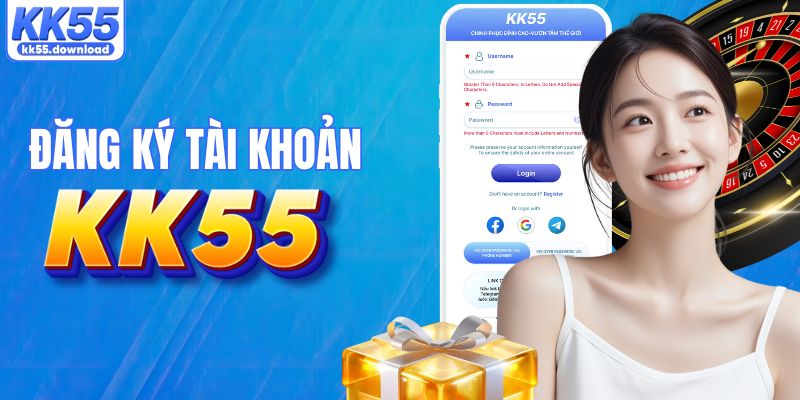 Cách tạo tài khoản mới
